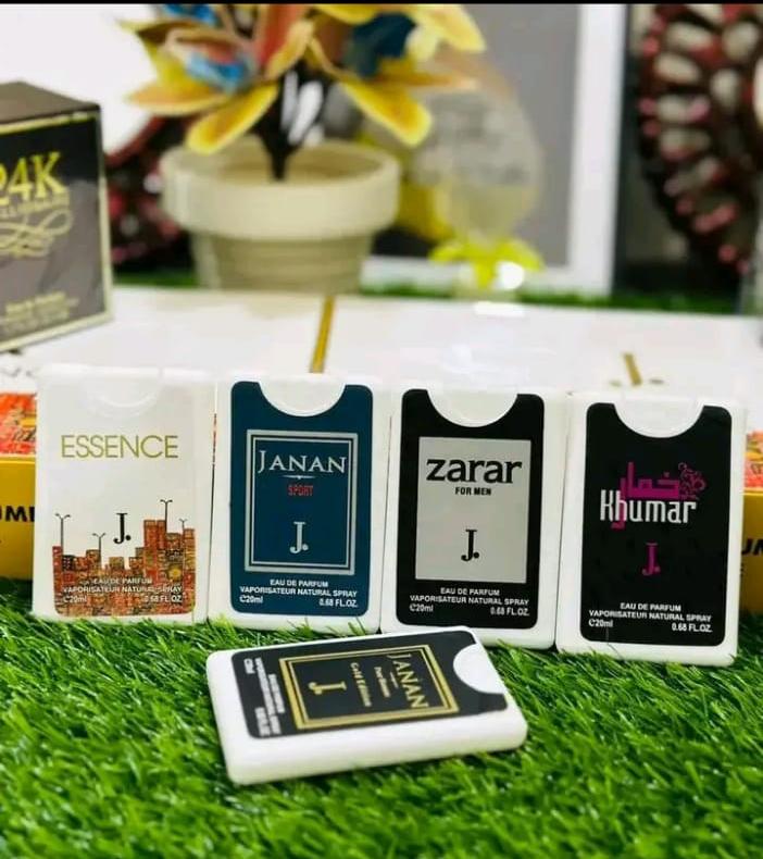 J.4 In 1 Pocket Perfume Imported Long Lasting For Summer Sale